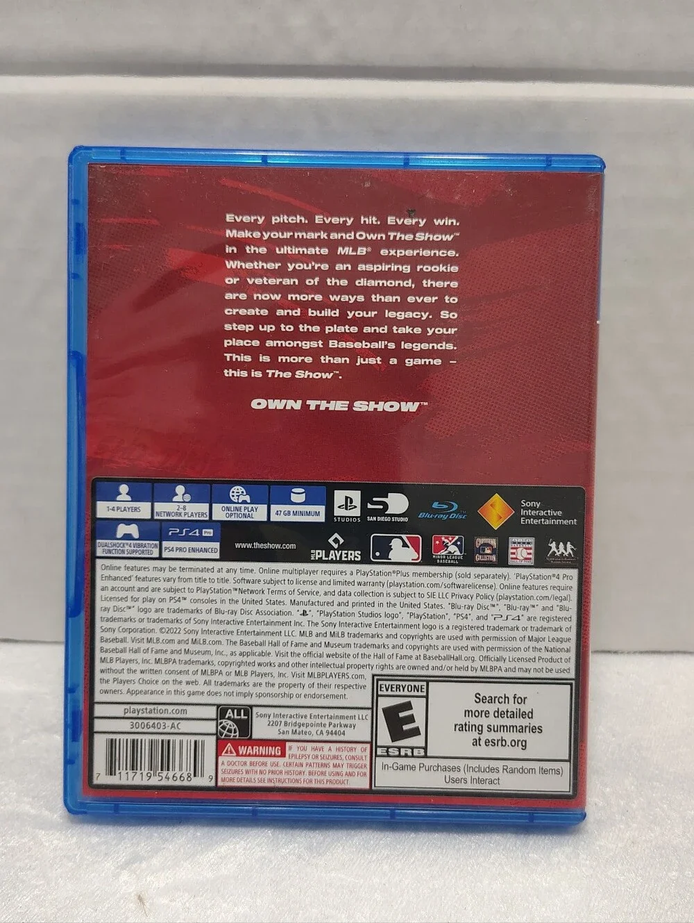 MLB The Show 22 For PlayStation 4 Shohei Ohtani
